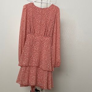 Forever 21 Floral Dress. Good thick fabric with lining. Size 0X. Fits like XL